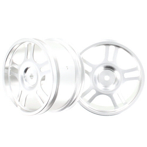 Redcat Racing 106672 Aluminum Wheels, Silver (2pcs) - RedcatRacing.Toys