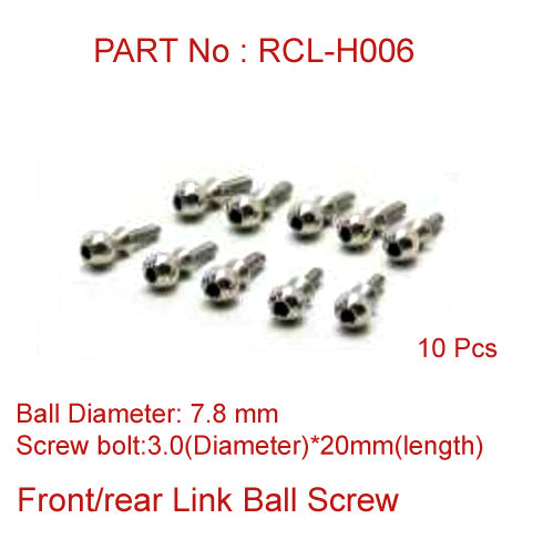 Redcat Racing RCL-H006 Front/Rear Link Ball Screw - RedcatRacing.Toys