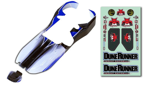 Redcat Racing 1/5 Dune Runner Buggy Body Blue Black  14054-BL - RedcatRacing.Toys