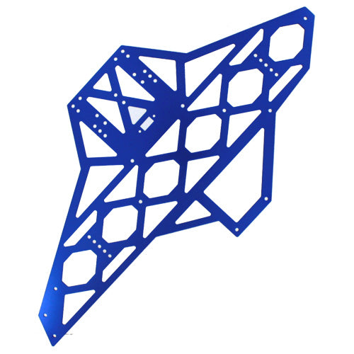 Redcat Racing Aluminum Side Gaurd Plate, Blue (1pc) BS704-003B - RedcatRacing.Toys