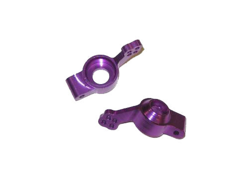 Redcat Racing Aluminum Rear Hub Carrier, purple (2pcs)  02130p - RedcatRacing.Toys