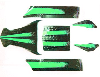 Redcat Racing 69566 Complete Mirage Body Kit, Green - RedcatRacing.Toys