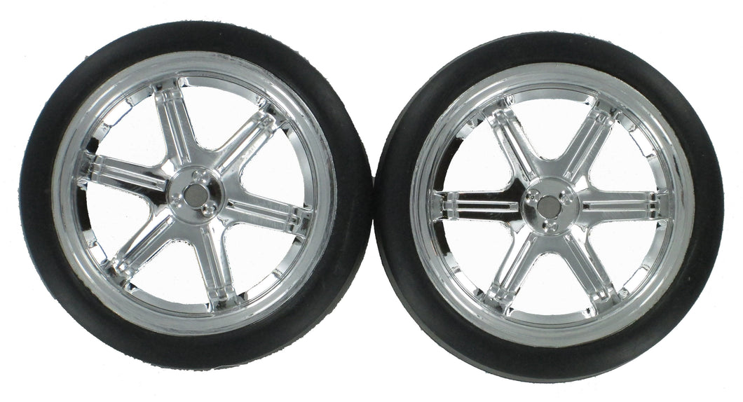 Redcat Racing BS205-011 Road Wheels, Chrome - RedcatRacing.Toys