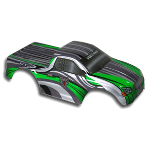 Redcat Racing 88023GW 1/10 Truck Body Green and White  88023GW - RedcatRacing.Toys