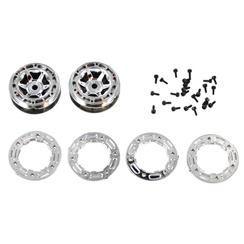Redcat Racing Wheel Rims + Wheel Frames +  Cap Head Hex 1.5*4mm(24PC) 24709 ** DISCONTINUED - RedcatRacing.Toys