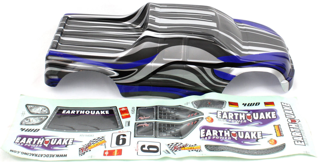 Redcat Racing 08319 1/8 Truck Body Blue and White - RedcatRacing.Toys
