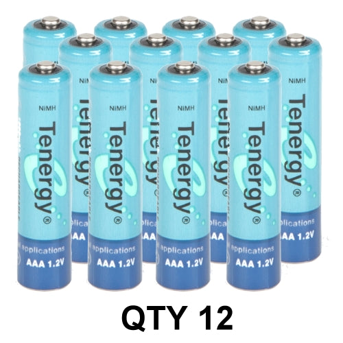 Redcat Racing Tenergy NiMH AAA 1000mAh Rechargeable Battery (12 Pack)  Tenergy-10400 - RedcatRacing.Toys