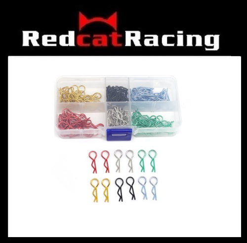 Redcat.Toys 180pcs Stainless Steel Body Shell R Clips Pin for 1/10 1/12 RC Redcat HSP HPI | RedcatRacing.Toys