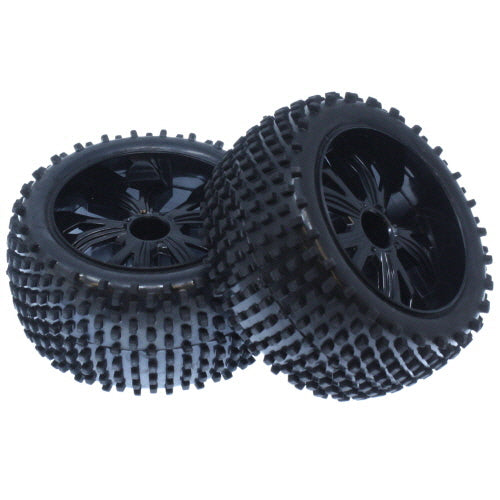 Redcat Racing BS701-003 1/10 Caldera XB Buggy Tires, Rear BS701-003BK - RedcatRacing.Toys