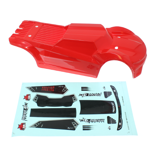 Redcat Racing BS711-006R Red Body PIRANHA-TR10 BS711-006R - RedcatRacing.Toys