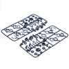 Redcat Racing E-10 Plastic Shock Parts Set (2pcs ea) Redcat Racing E-10 Plastic Shock Parts Set (2pcs ea) - RedcatRacing.Toys