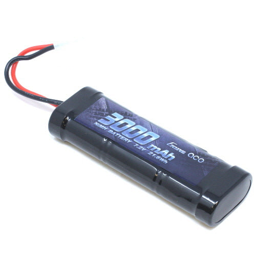 Redcat Racing GA-3000NiMH-Tamiya 3000NiMH 7.2V Battery with Tamiya Connector GA-3000NIMH-TAMIYA - RedcatRacing.Toys