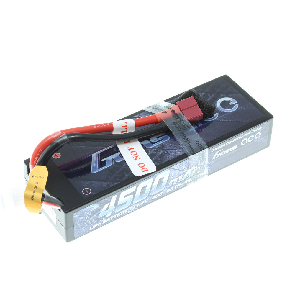 Redcat Racing GA-3S-LCG-4500-40C-Tplug Gens ace 4500mAh 11.1V 40C 3S1P HardCase Lipo Battery Pack with Tplug Connector