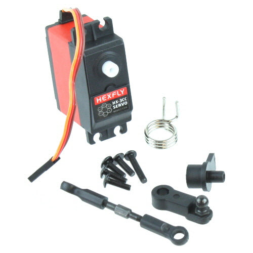 Redcat Racing HX-3CC Hexfly 3kg Servo With Clutch HX-3CC - RedcatRacing.Toys