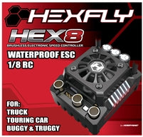 Redcat Racing HX-HEX8-150 HEX8 Waterproof ESC Redcat Racing HX-HEX8-150 HEX8 Waterproof ESC - RedcatRacing.Toys