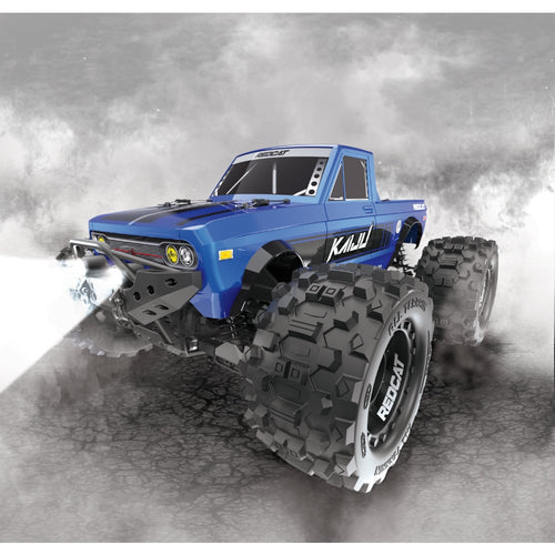 KAIJU 1/8 SCALE BRUSHLESS ELECTRIC MONSTER TRUCK   Blue - RedcatRacing.Toys
