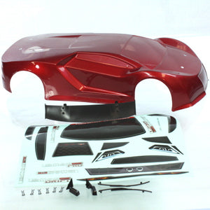 Redcat Racing R10215 1/10 200mm Onroad Car Body Metallic Red