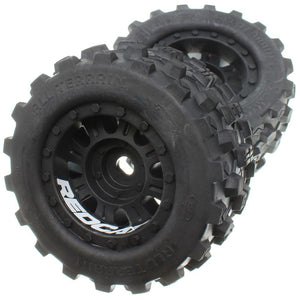 Redcat Racing RER12485 Wheels and Tires 2pcs (Glued) Kaiju RER12485 - RedcatRacing.Toys
