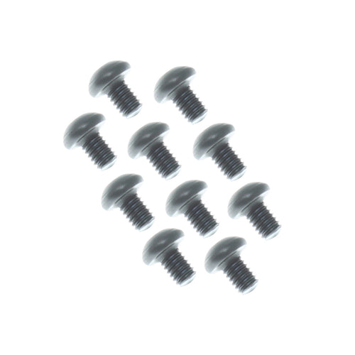 Redcat Racing RER12506 3x4mm Button Head Machine Thread Hex Screw (10pcs) RER12506