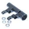 Redcat Racing TMS-19 Machined Aluminum Servo Saver Arms (1pr)(Gunmetal)(4pcs 5x8x2.5 Bearings) - RedcatRacing.Toys