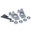 Redcat Racing TMS-23 Machined Aluminum Rear Hub Carrier Set (1pr)(Gunmetal) - RedcatRacing.Toys