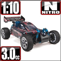 Redcat Racing Tornado S30 Buggy 1/10 Scale Nitro BLACK/RED - RedcatRacing.Toys