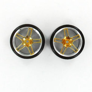 Redcat Racing 07003y Anodized Yellow Drift Wheels and Tires - RedcatRacing.Toys