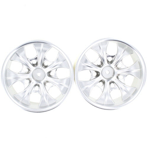 Redcat Racing 20127 Satin Silver Plated 7 Spoke Rim - RedcatRacing.Toys