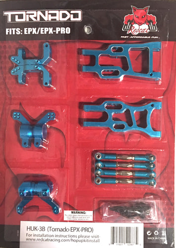 Redcat Racing Tornado EPX Pro hop up kit (New version) (Blue) HUK-3B - RedcatRacing.Toys