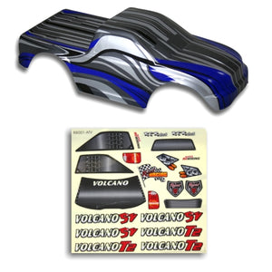 Redcat Racing 88021BB 1/10 Truck Body Black and Blue  88021BB * DISCONTINUED - RedcatRacing.Toys