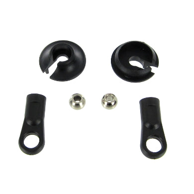 Redcat Racing 85600 Shock Ball End, Shock Ball, Spring Cup Set, 2pcs 85600 - RedcatRacing.Toys