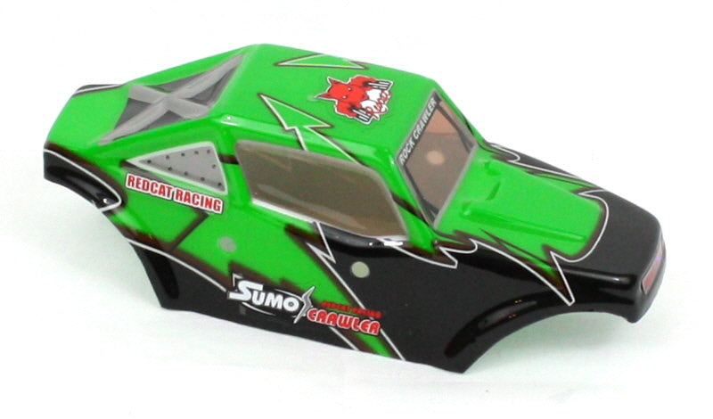 Redcat Racing 2098-B002 Sumo Crawler Body, Green 2098-B002 - RedcatRacing.Toys