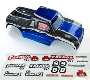 Redcat Racing 17003 Tremor ST Truck Body, Blue - RedcatRacing.Toys