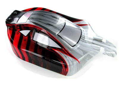 Redcat Racing R1071 Buggy Body, Red and Silver R1071 * DISCONTINUED - RedcatRacing.Toys