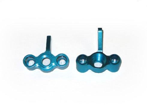 Redcat Racing Aluminum front steering knuckles (2pcs)(blue) 02186 - RedcatRacing.Toys