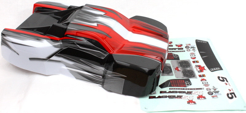 Redcat Racing BS215-002R SC Truck body (Red) BS215-002R - RedcatRacing.Toys