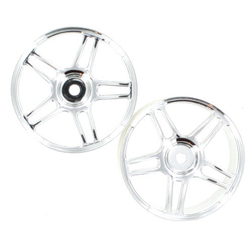 Redcat Racing 02228 Chrome 5 Spoke Split spoke wheels 2pcs - RedcatRacing.Toys