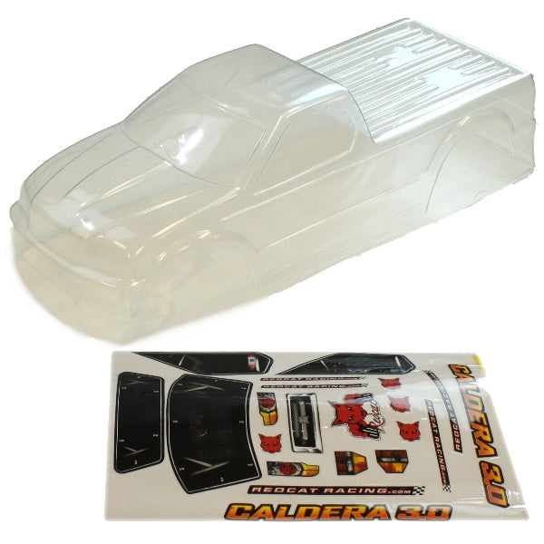 Redcat Racing BS908-008C Caldera body Clear  BS908-008C - RedcatRacing.Toys