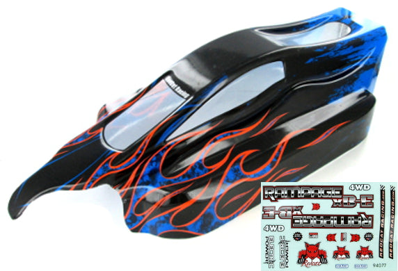 Redcat Racing Rampage XB-E Blue Body  ATV077-BL - RedcatRacing.Toys