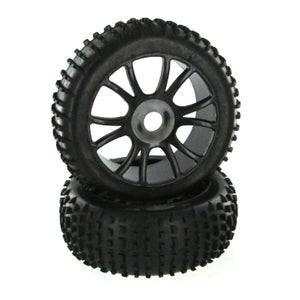 Redcat Racing 85746 Black Wheels, Complete  85746 - RedcatRacing.Toys