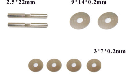 Redcat Racing KB-61053 Diff. Pins+Shims ~ - RedcatRacing.Toys