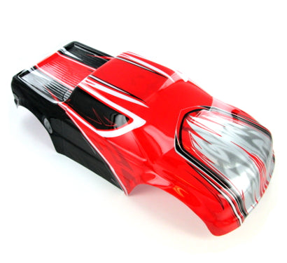Redcat Racing R1101 Monster Truck Body, Red, Black and Silver - RedcatRacing.Toys