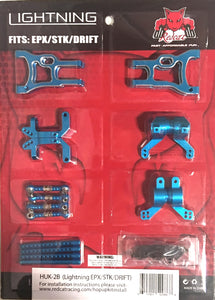 Redcat Racing Lightning Pro/Drift/STK hop up kit (New version) (Blue) HUK-2B - RedcatRacing.Toys