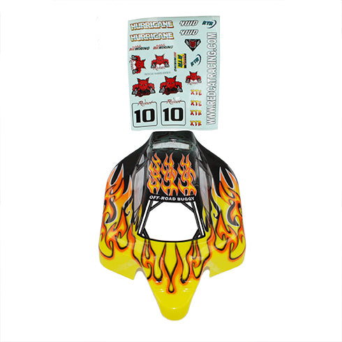 Redcat Racing 81338 1/8 Buggy Painted Body (for Hurricane XTR) 81338 * DISCONTINUED - RedcatRacing.Toys
