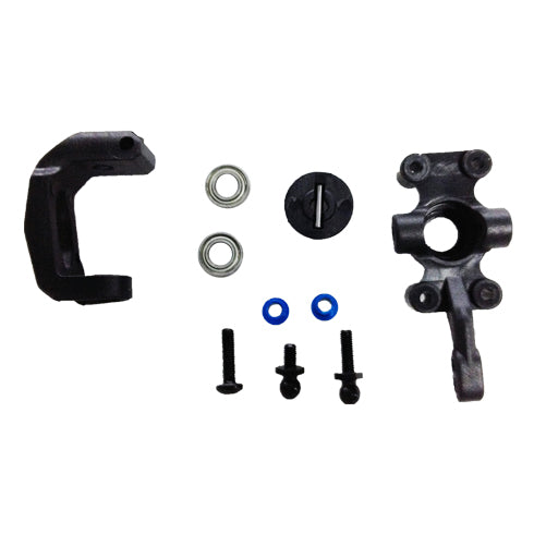 Redcat Racing BS210-015 Left Hub Carrier and Steering Knuckle Assembly - RedcatRacing.Toys