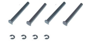 Redcat Racing 69538 Hinge Pins, Lower Outer (3*30.9mm) with E-Clip (2mm) - RedcatRacing.Toys