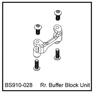 Redcat Racing BS910-028 Rr. Buffer Block Unit ~ - RedcatRacing.Toys