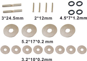 Redcat Racing 69723 Differential Pins, Shim Washers, and O-Rings  69723 - RedcatRacing.Toys