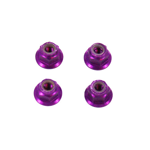 Redcat Racing Aluminum Nylon Lock Nut, M4 (4pcs) 02190P - RedcatRacing.Toys