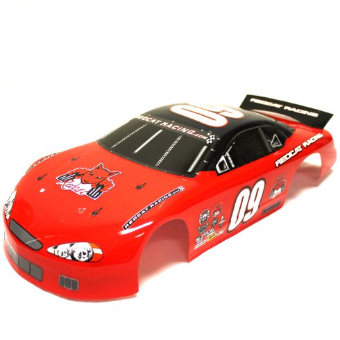 Redcat Racing 1/10 On Road Stocker Body, Red RC09-N - RedcatRacing.Toys